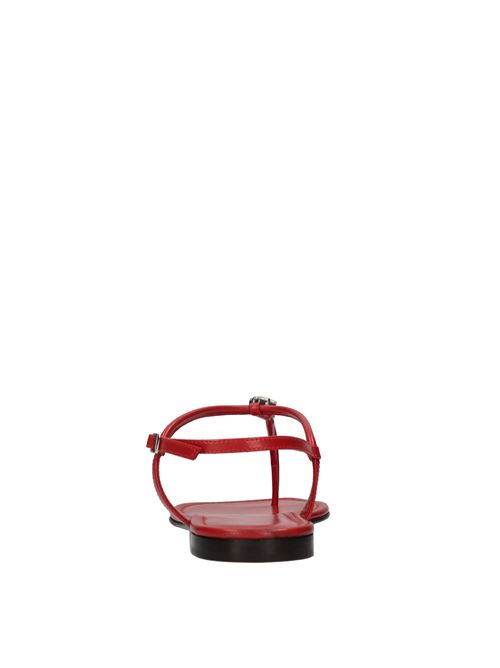 Flat Muse in pelle GIUSEPPE ZANOTTI | E500053ROSSETTO